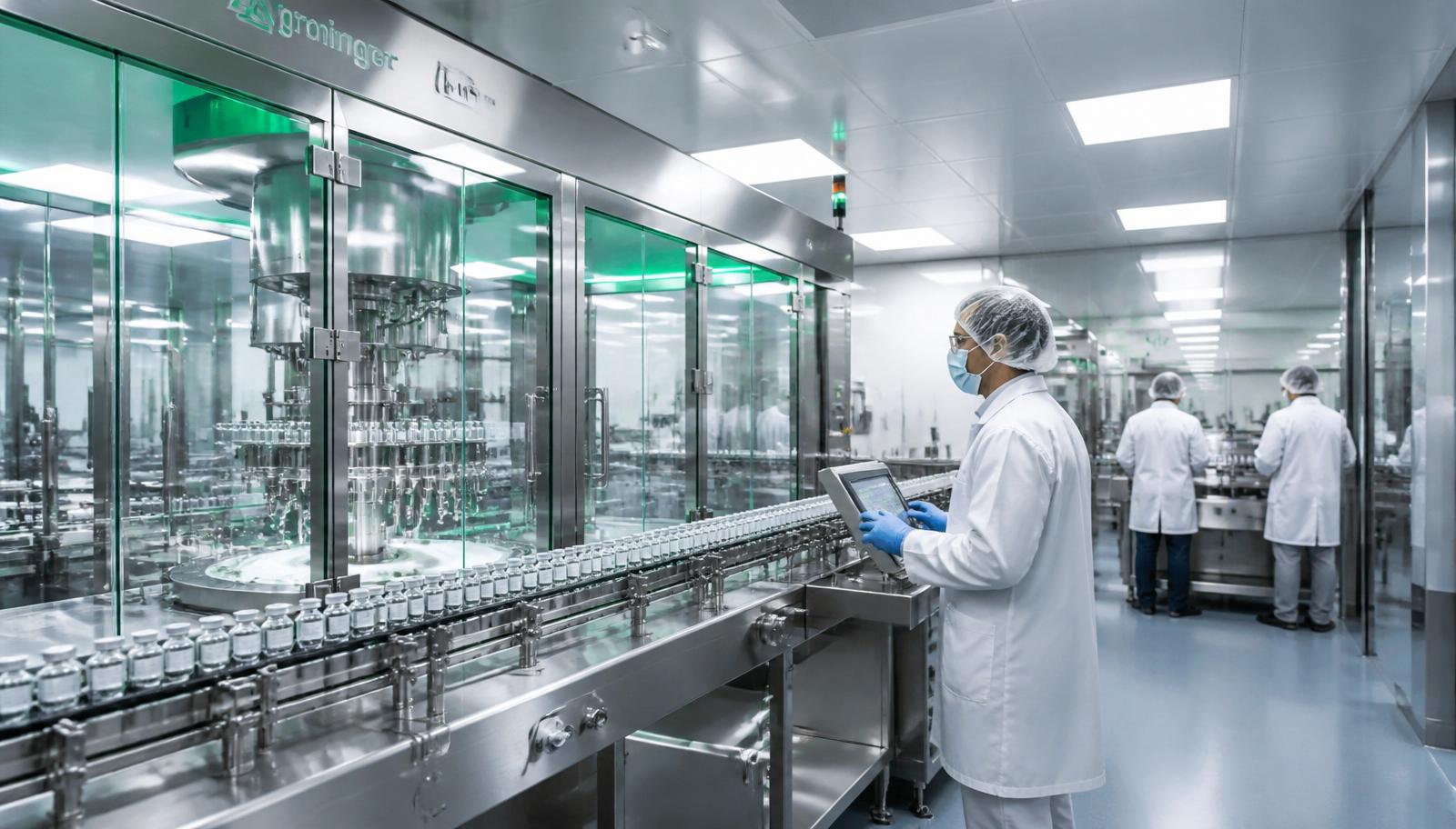 Envase automatizado em cleanroom ZENFIT