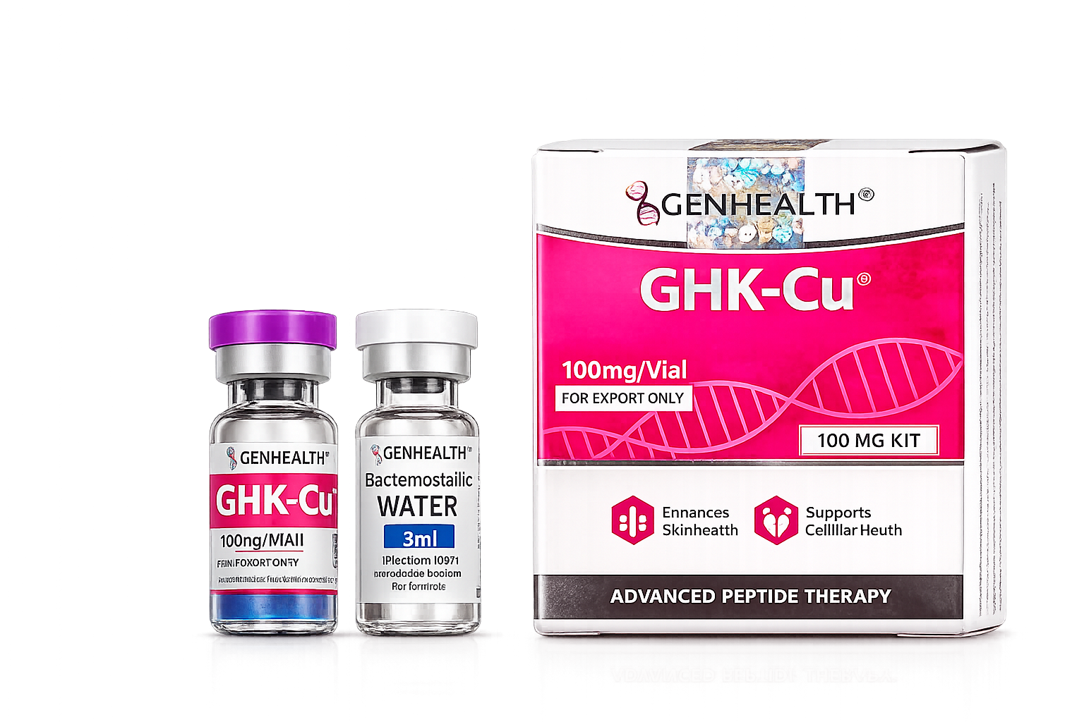 GHK-CU 100MG - GEN HEALTH (KIT)
